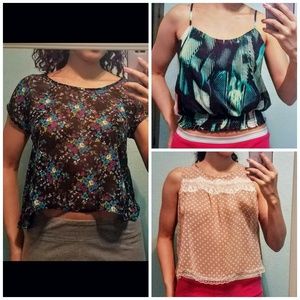 Summer bundle tops/tanks